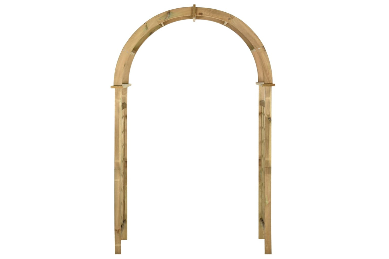 Vidaxl 43256 Trellis Arch Green Impregnated Pinewood-2