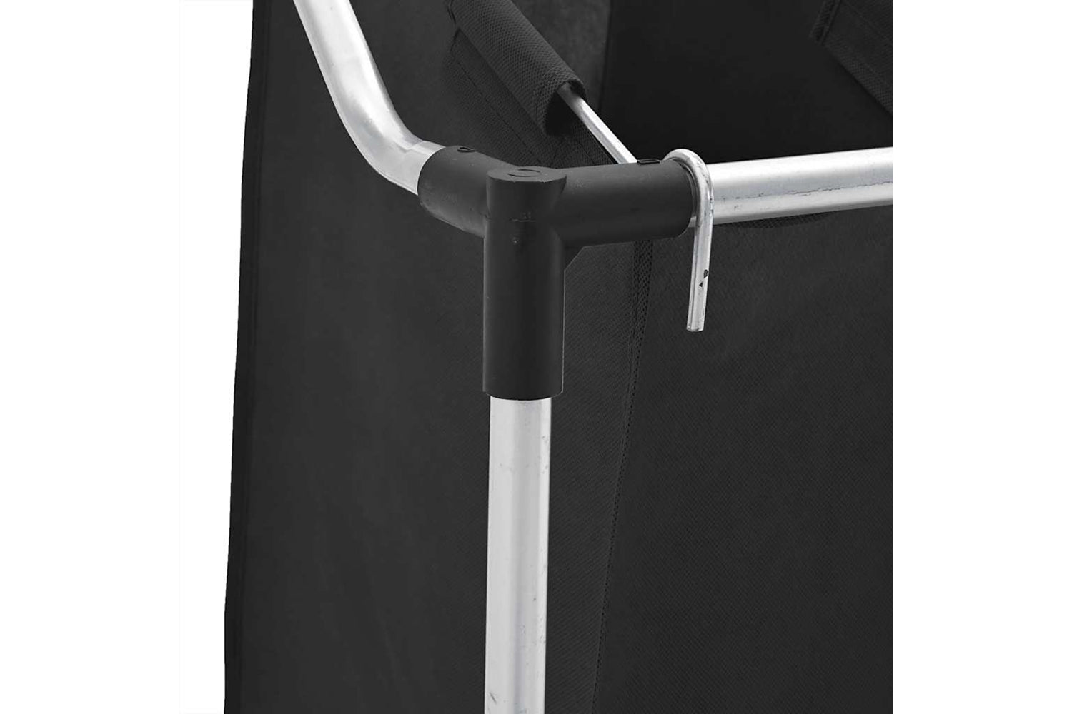Vidaxl 240367 Laundry Sorter With 4 Bags Black Grey-7