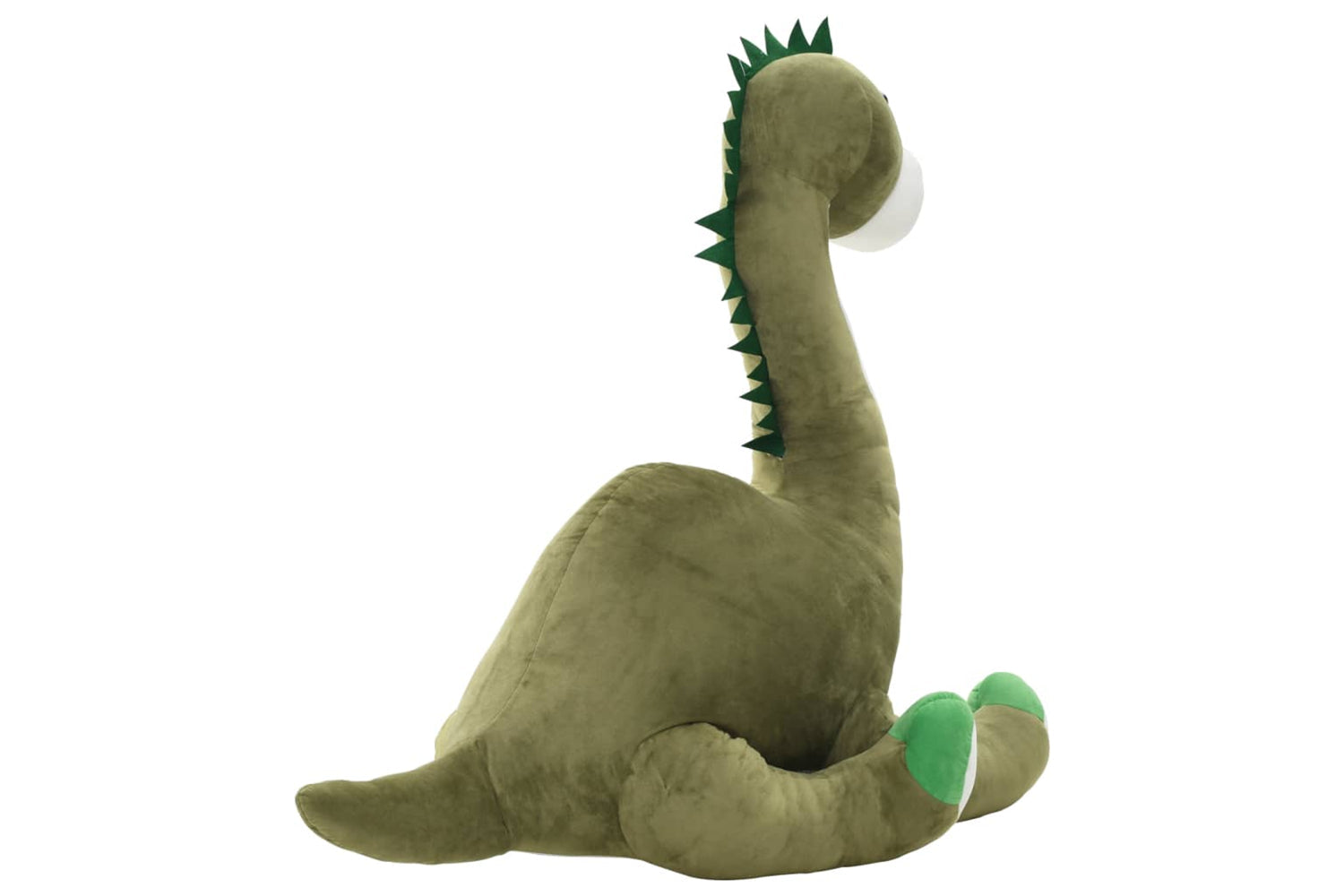 vidaXL 80237 Dinosaur Brontosaurus Cuddly Toy Plush Green-5