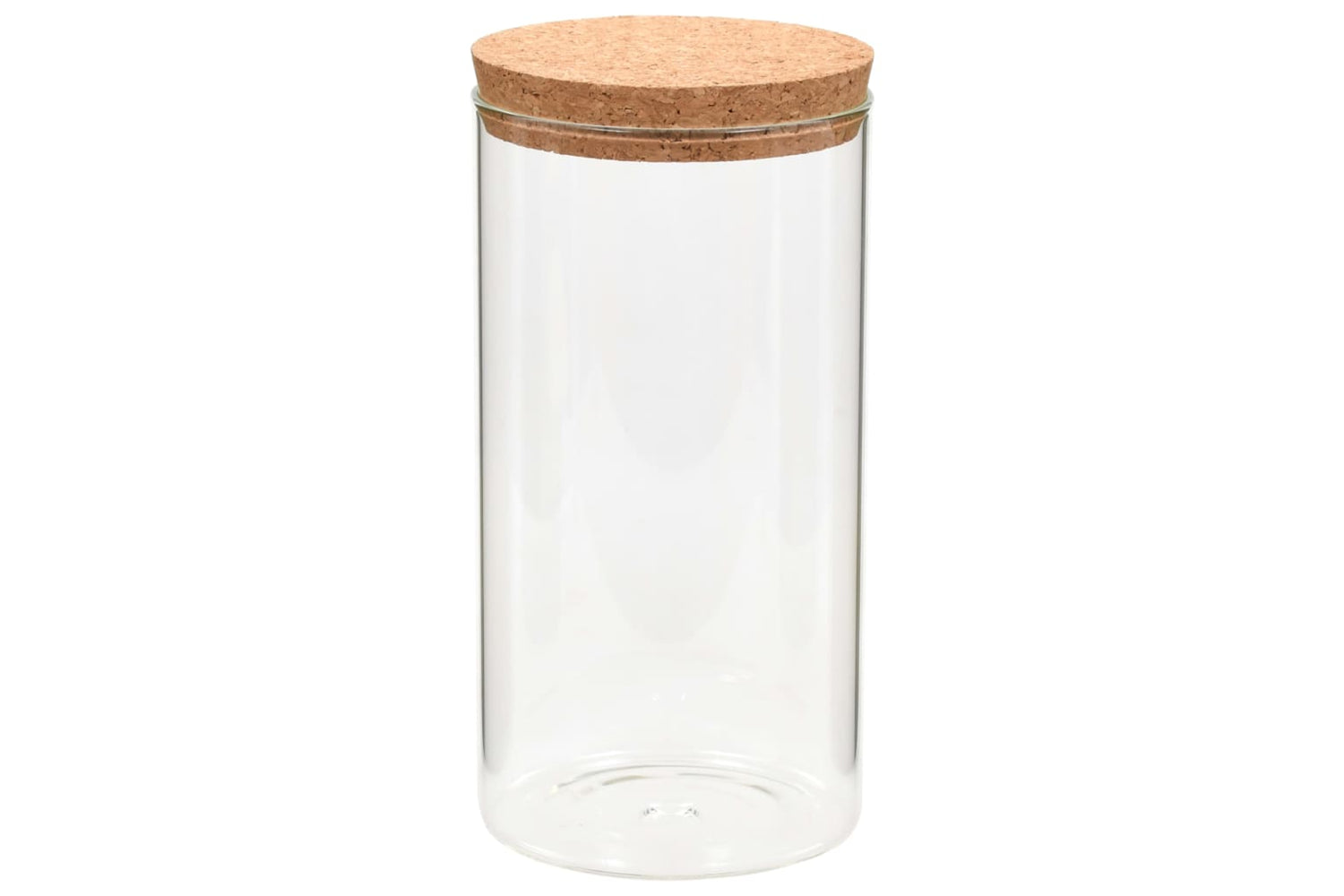 Vidaxl 50840 Storage Glass Jars With Cork Lid 6 Pcs 1100 Ml-2