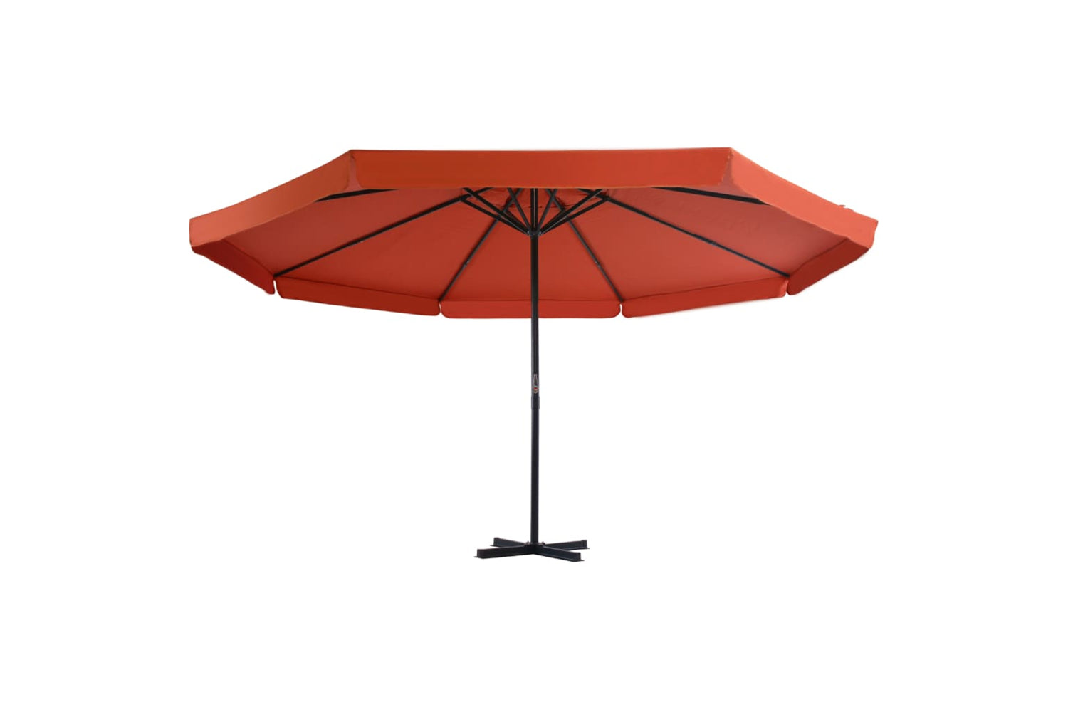 Vidaxl 276326 Outdoor Umbrella With Portable Base Terracotta-2