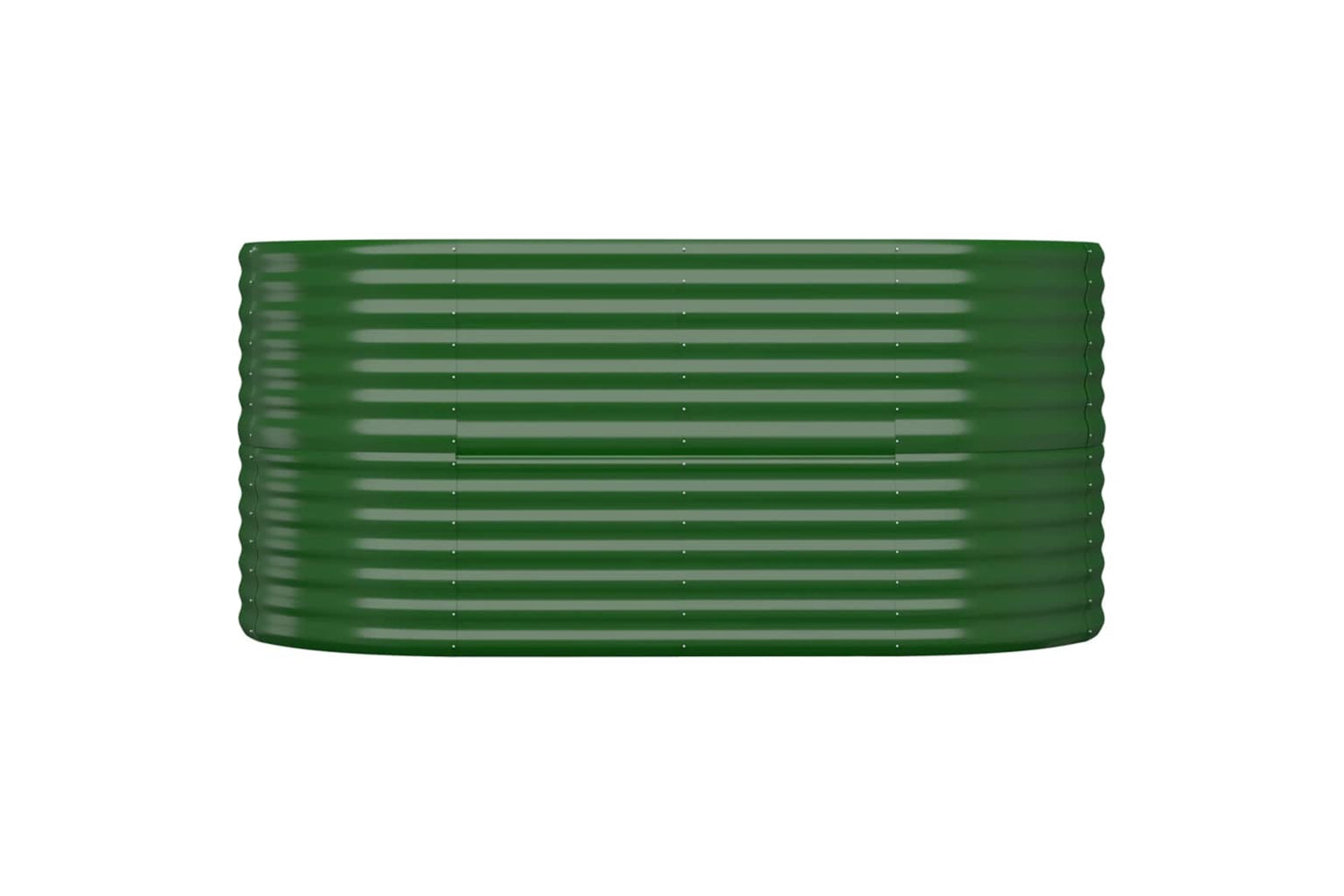 vidaXL 318948 Garden Raised Bed Powder-coated Steel 152x80x68cm Green-2
