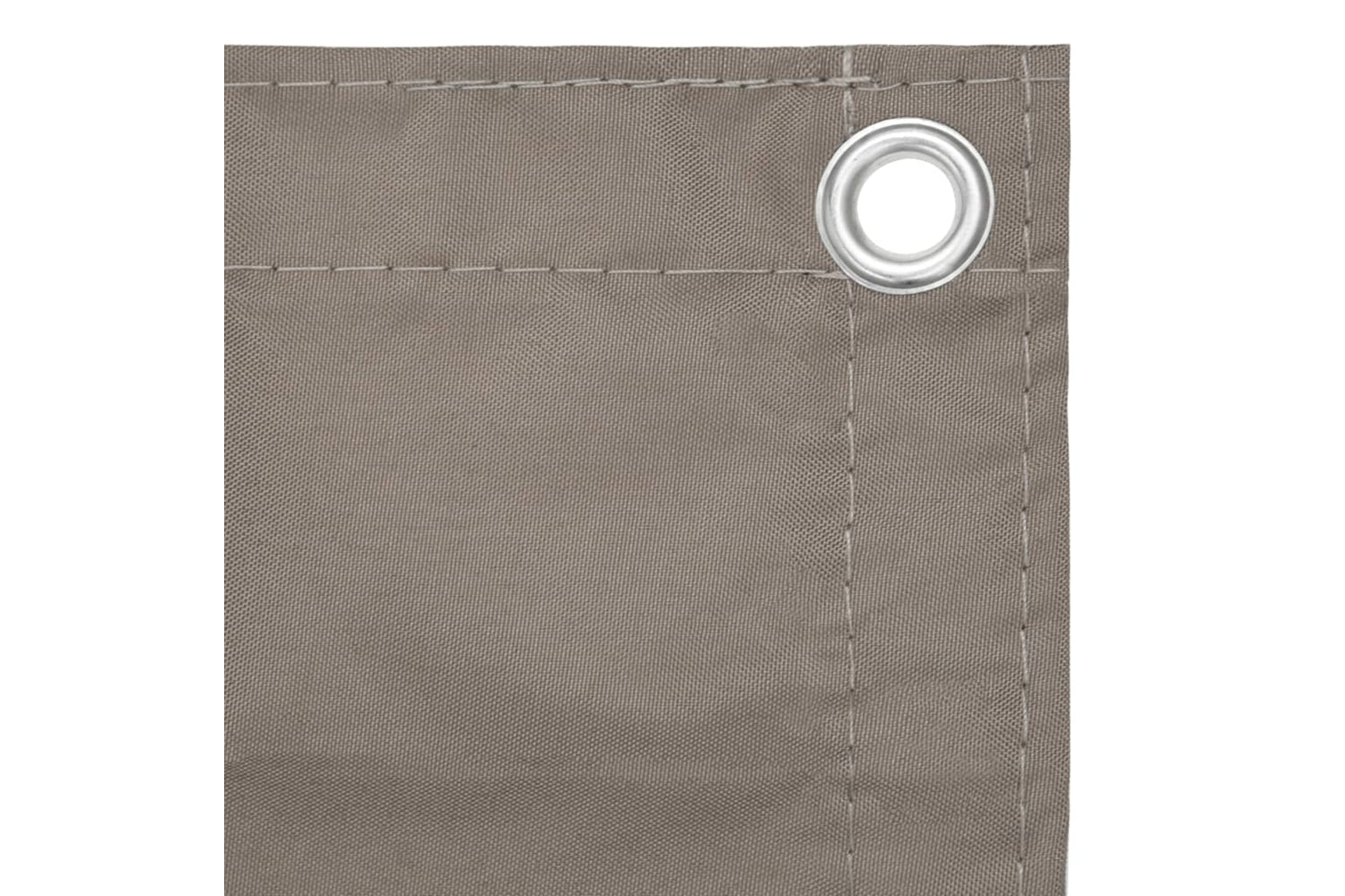 vidaXL 134990 Balcony Screen Taupe 90x500cm Oxford Fabric-3