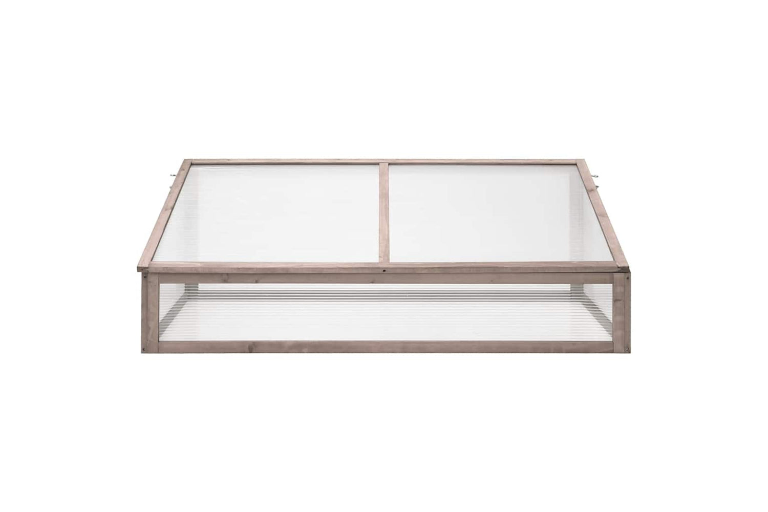 vidaXL 362647 Greenhouse Grey 110x58.5x39cm Fir Wood-2