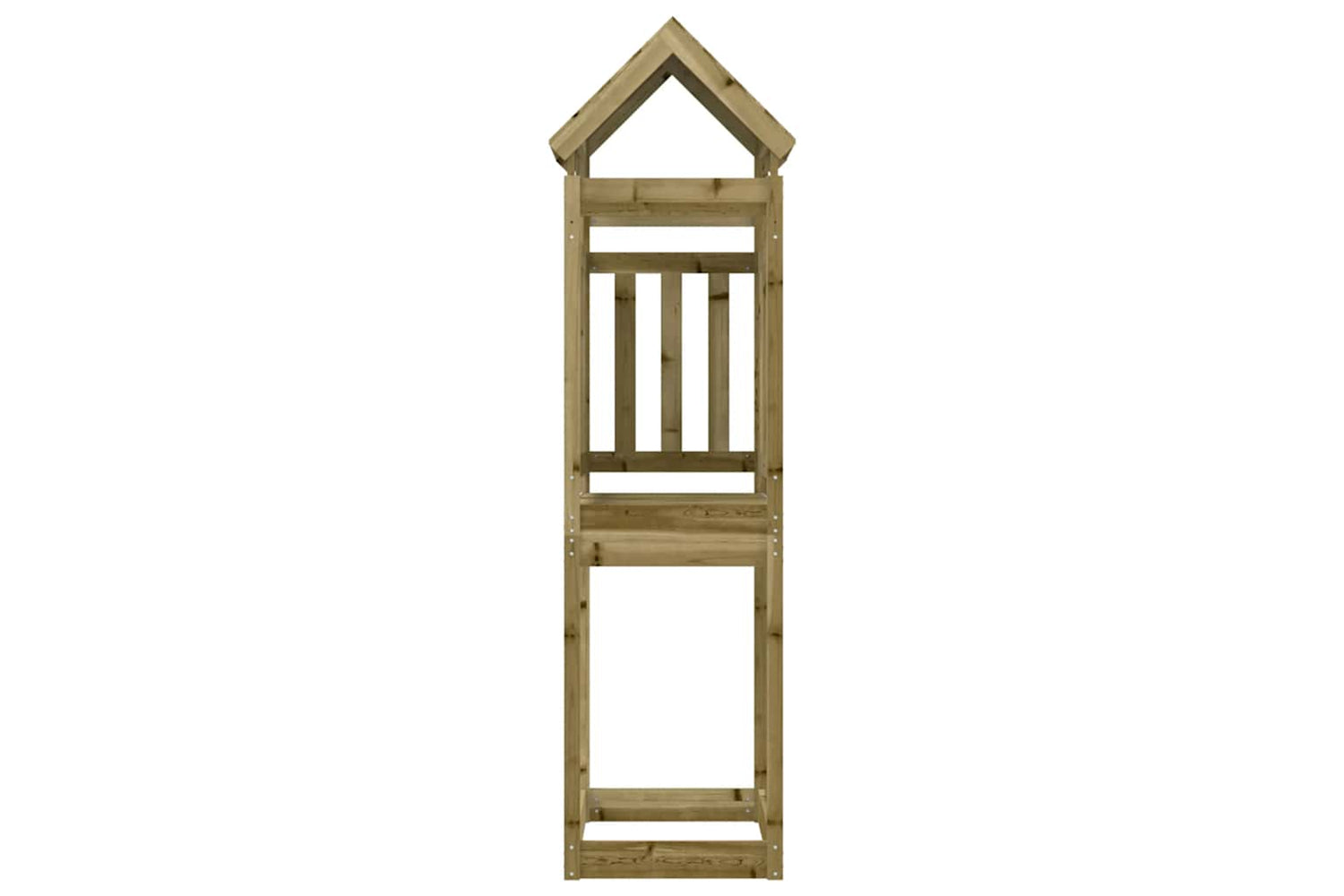 Vidaxl Play Tower 52.5x110.5x214 Cm Impregnated Wood Pine-3
