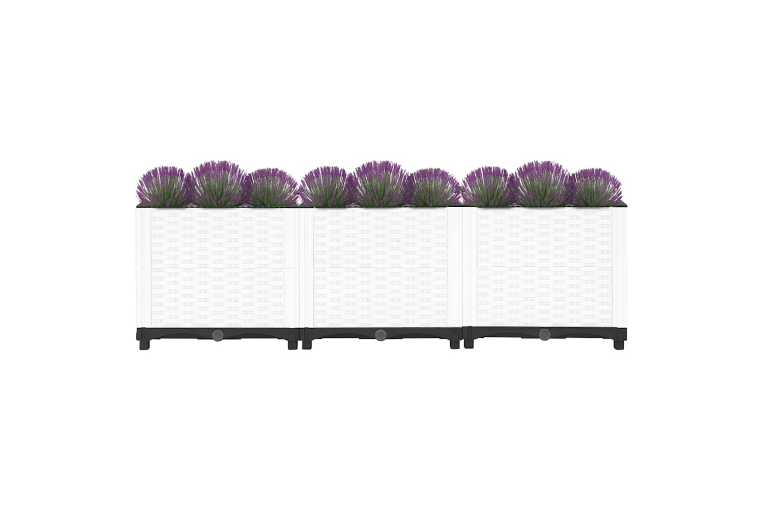vidaXL Raised Bed 120x40x38cm Polypropylene-3