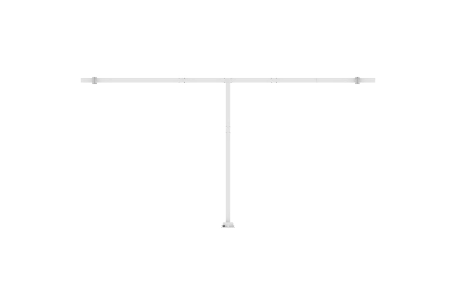 vidaXL 3069681 Manual Retractable Awning With Led 600x350cm Blue And White-8