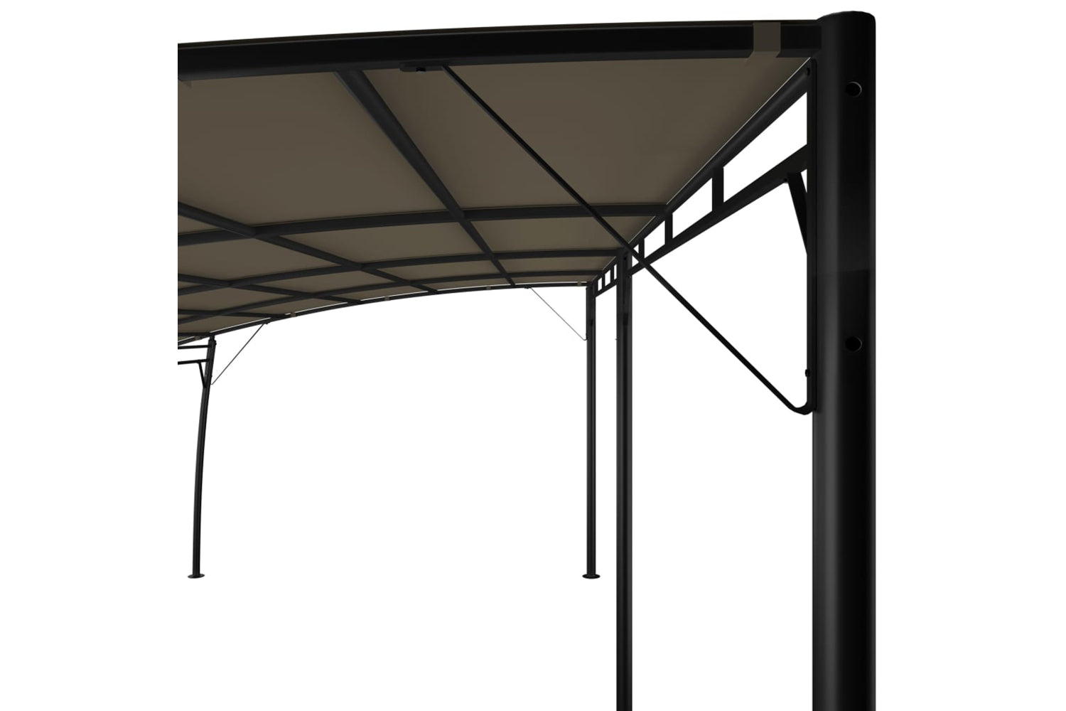 Vidaxl 312256 Garden Sunshade Awning 6x3x2.55 M Taupe-5