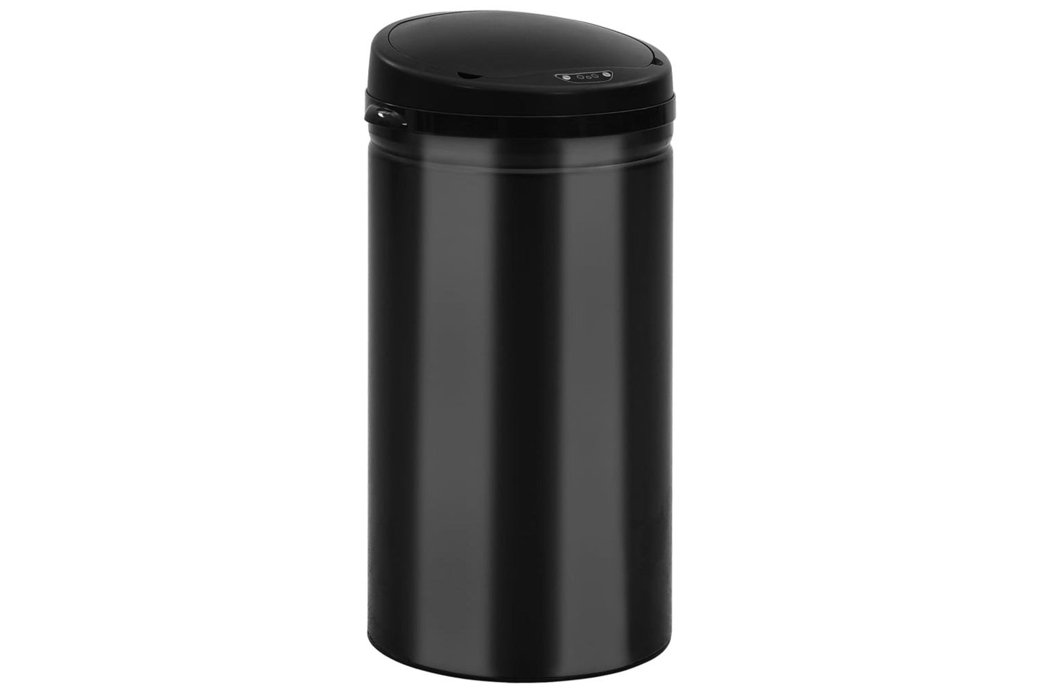 Vidaxl 322700 Automatic Sensor Dustbin 50 L Carbon Steel Black-2