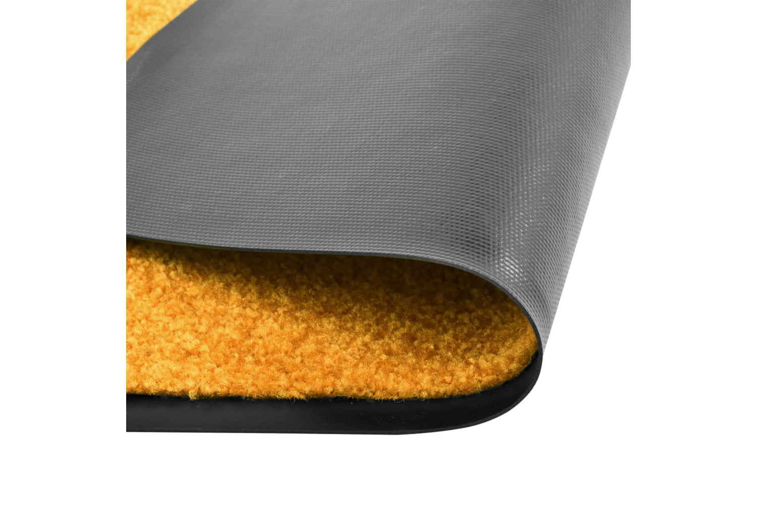vidaXL 323452 Doormat Washable Orange 60x90cm-2