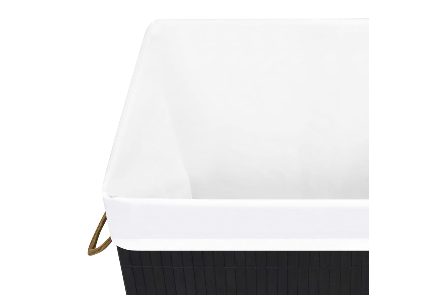 Vidaxl 320757 Bamboo Laundry Basket Black-7