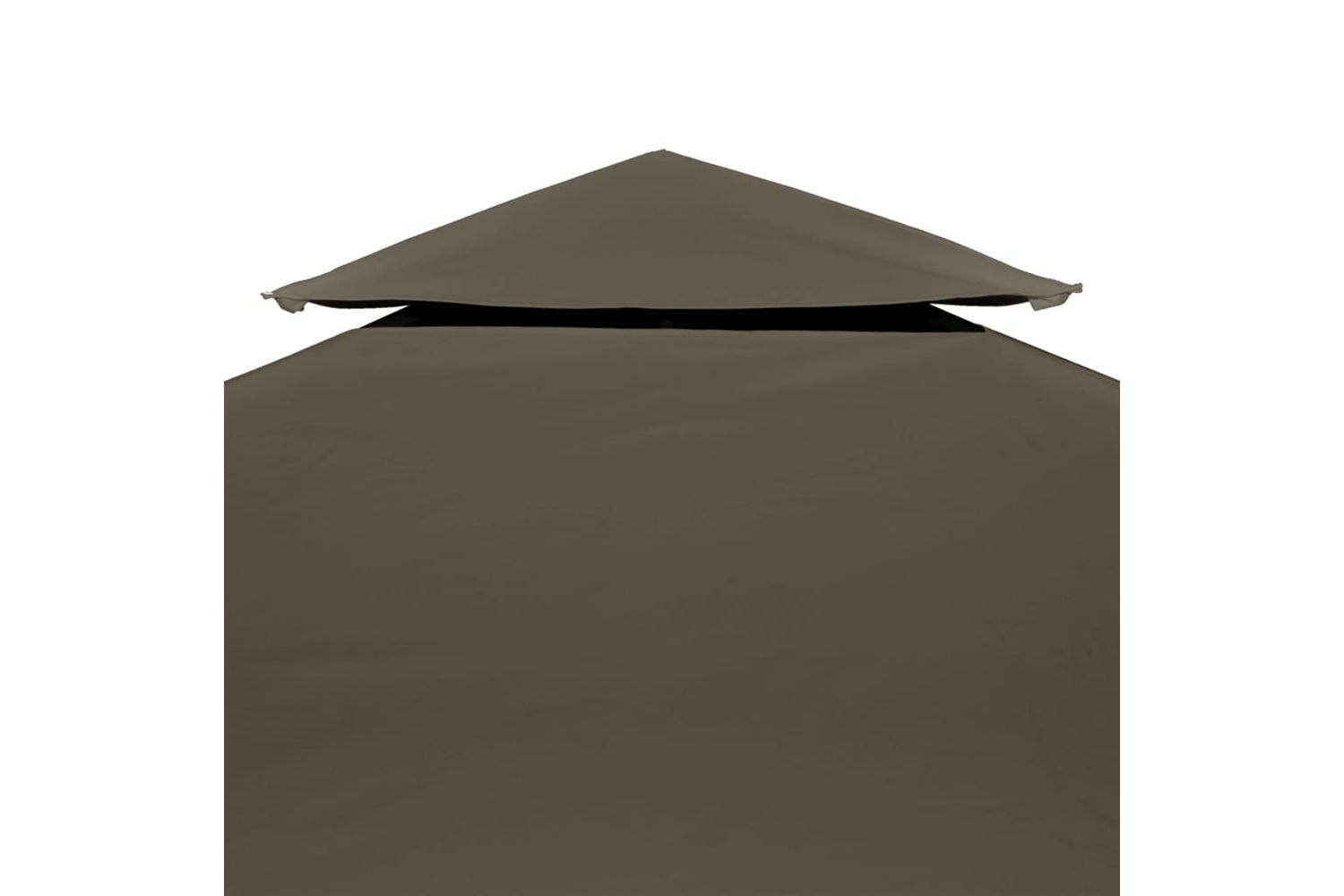 Vidaxl 2-tier Gazebo Top Cover 310 G/m2 4x3 M Taupe-3