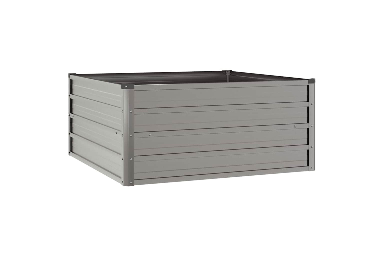 Vidaxl Garden Raised Bed Rusty 100x100x45 Cm Corten Steel-2