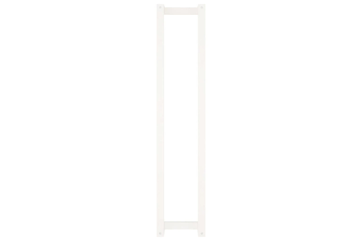 vidaXL 822403 Towel Rack White 23x18x110cm Solid Wood Pine-4