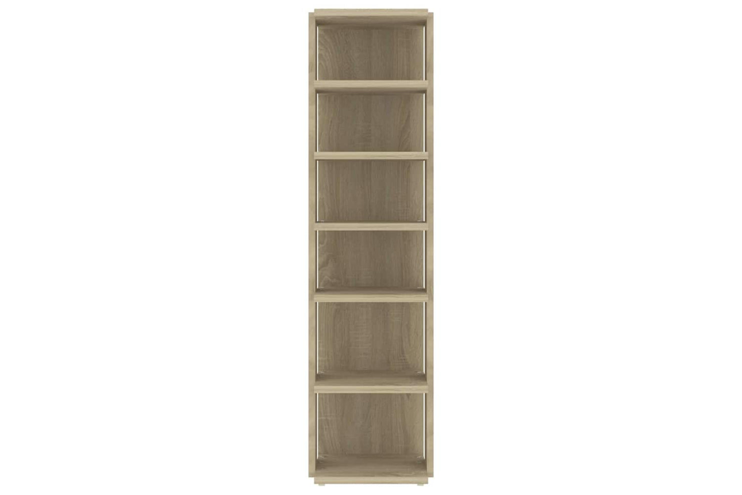 vidaXL 808492 Shoe Cabinets 2 Pcs Sonoma Oak 27.5x27x102cm-4