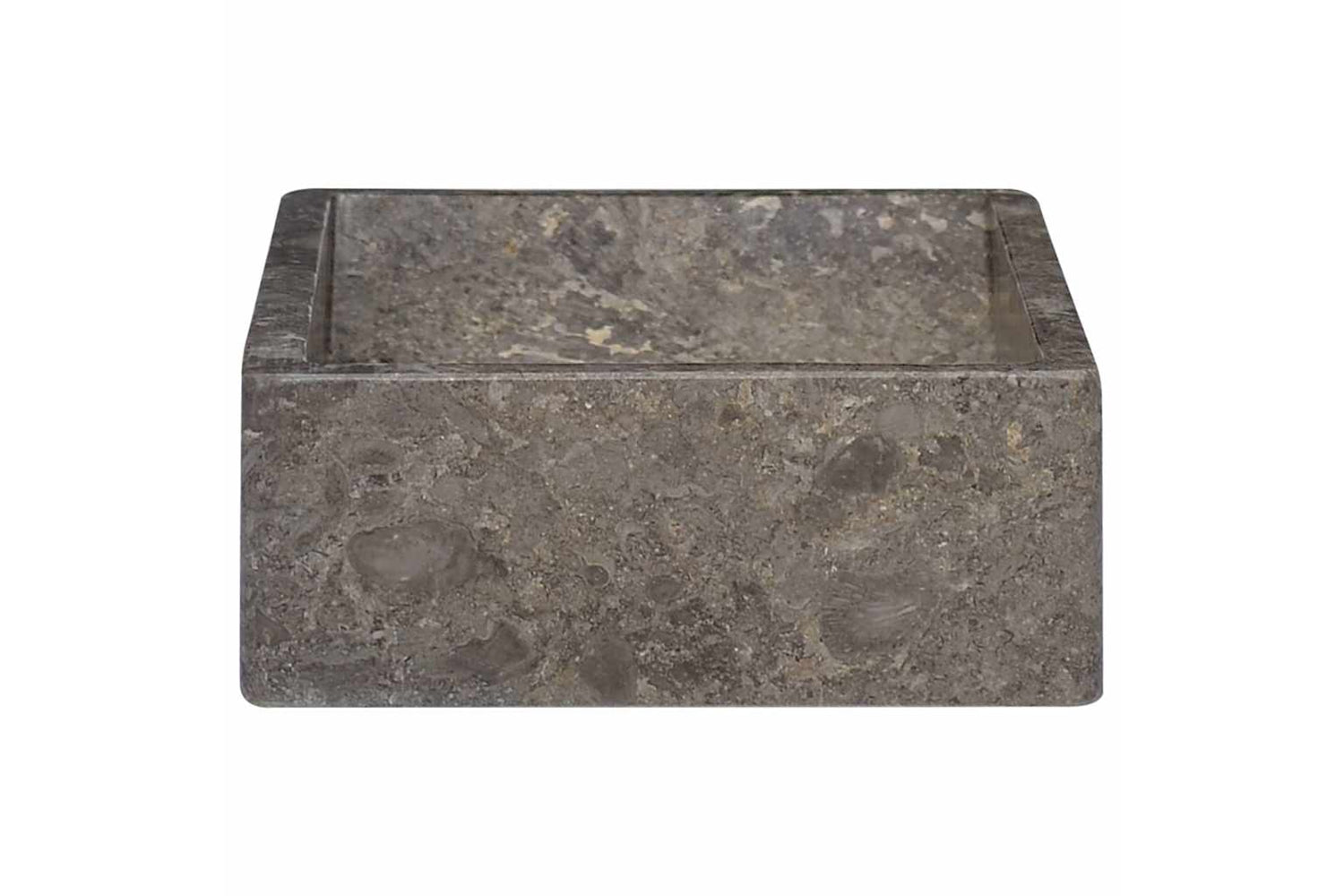 vidaXL 149156 Sink Marble 45x30x12cm High Gloss Grey-4