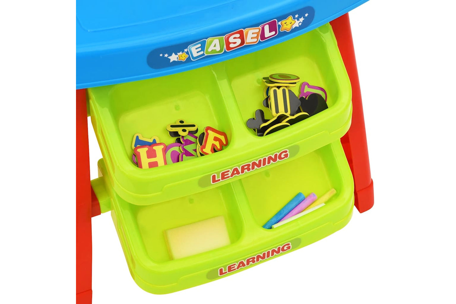 Vidaxl 3-1 Children Easel And Learning Desk Play Set-7