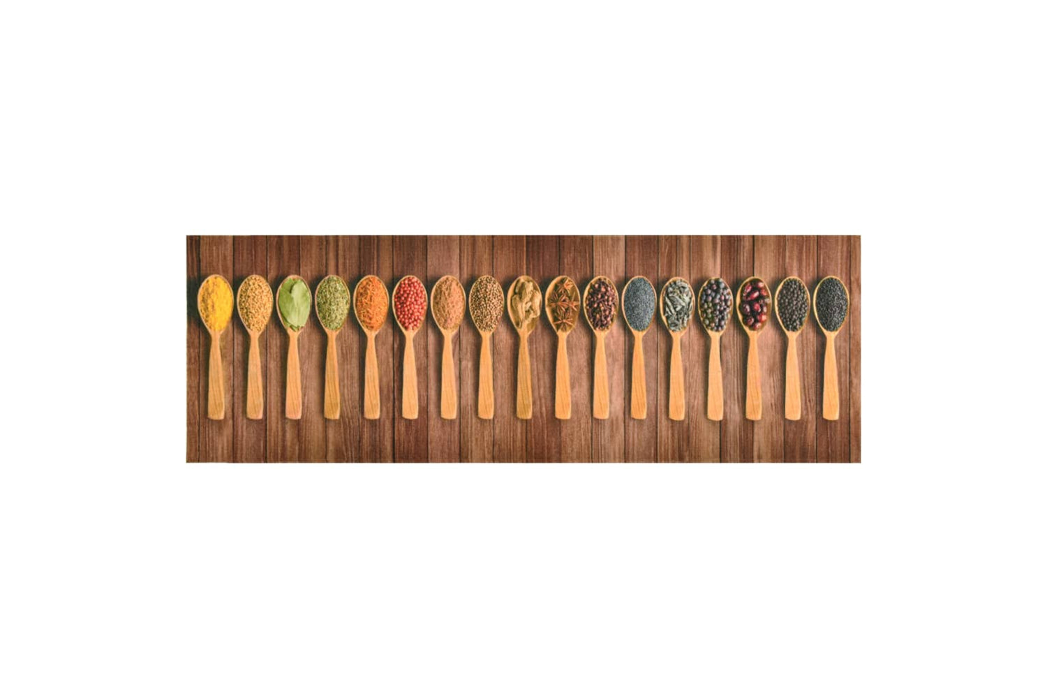 vidaXL 323478 Kitchen Floor Mat Washable Spoon 60x180cm-2