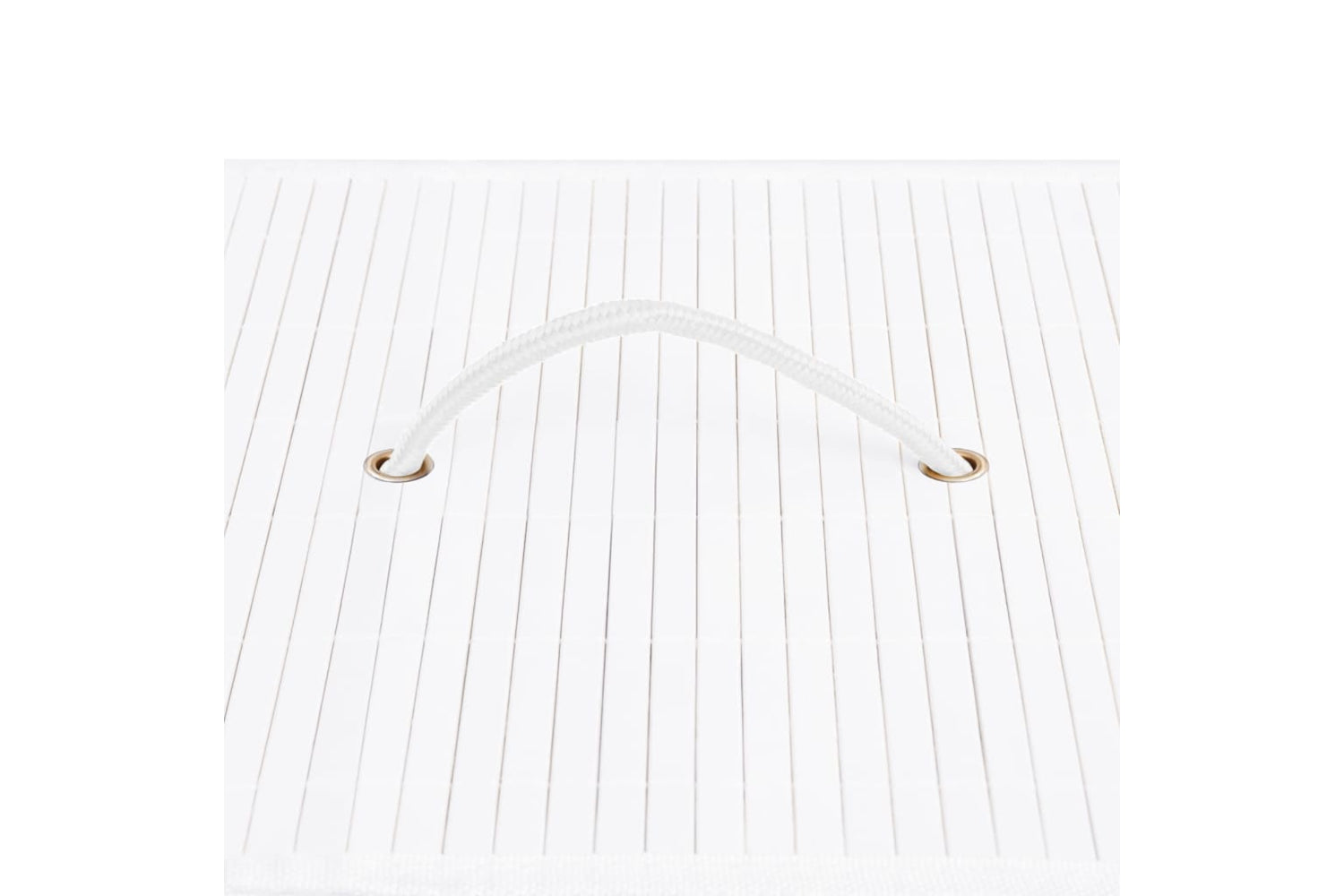 Vidaxl 320752 Bamboo Laundry Basket White 83 L-7