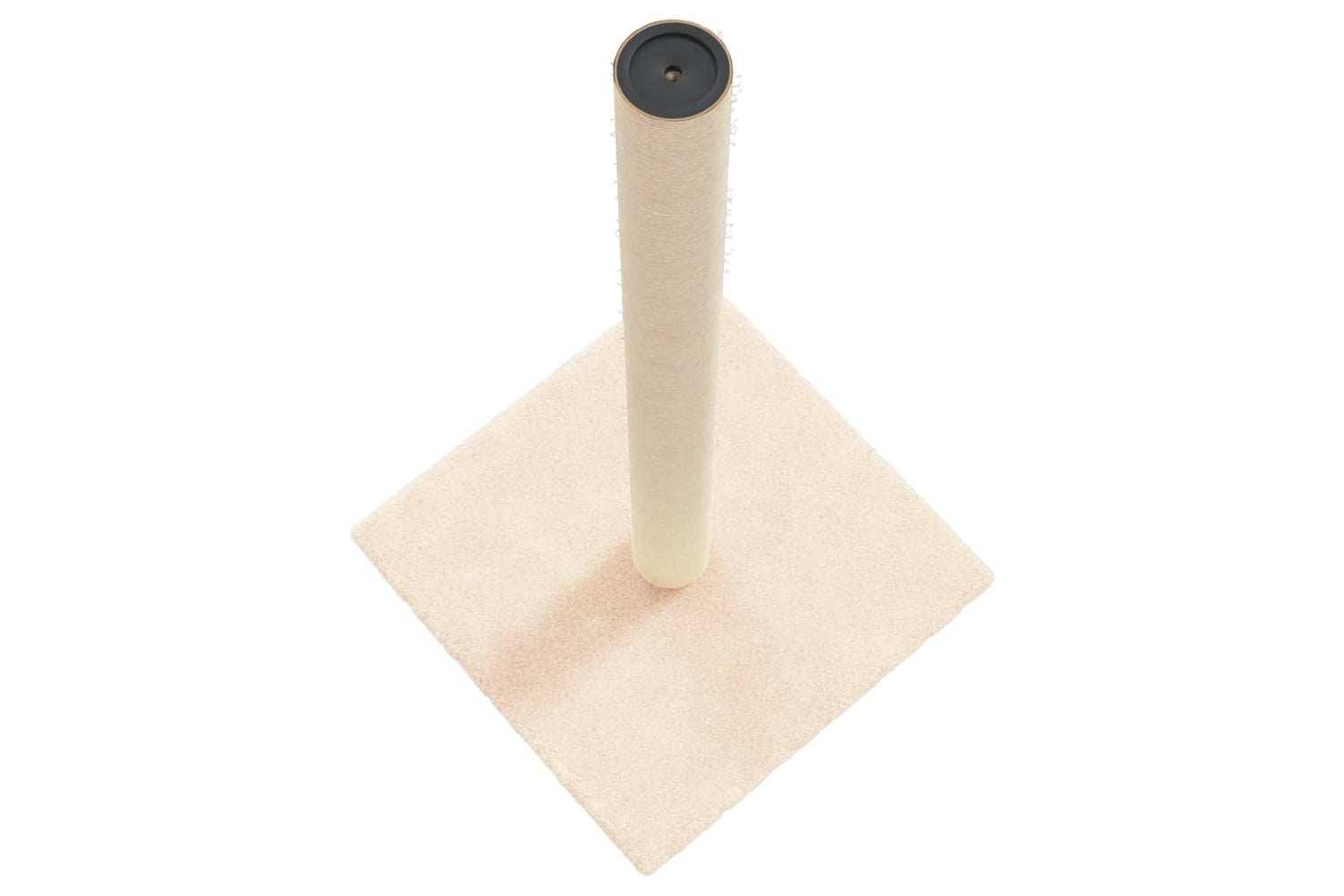 vidaXL 171678 Cat Scratching Post Cream 35x35x70cm-3