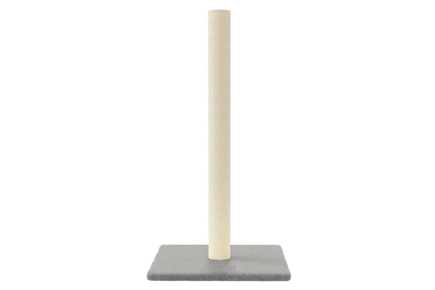 vidaXL 171679 Cat Scratching Post Light Grey 35x35x70cm-2