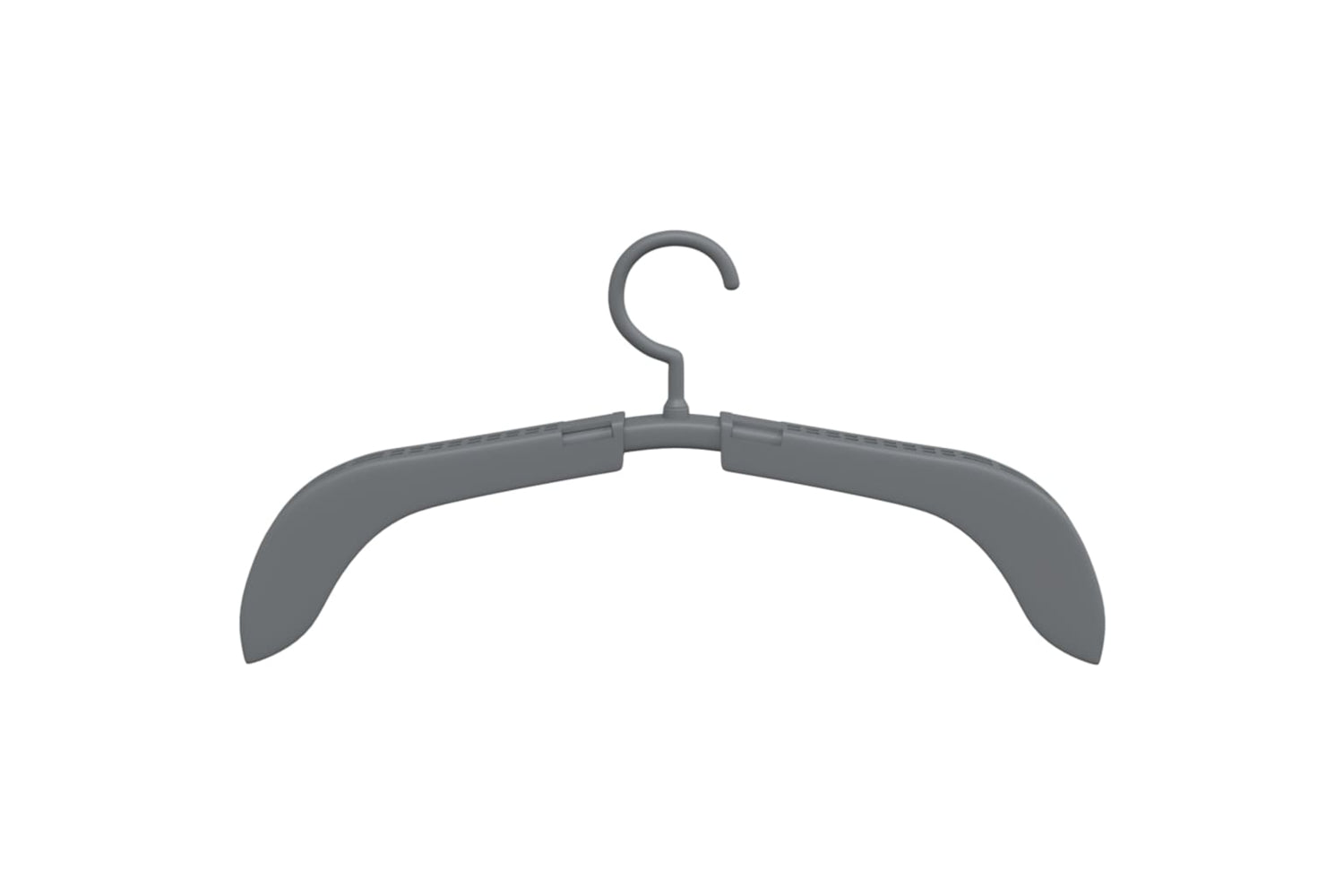 Vidaxl 3102981 Extendable Clothes Hangers 10 Pcs Grey-3