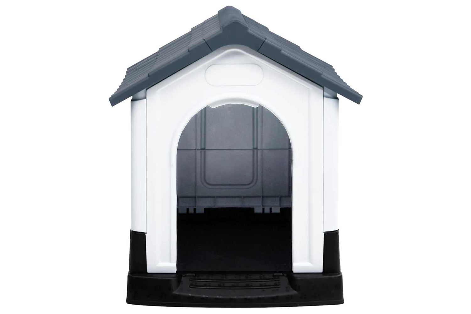 vidaXL 152228 Dog House Grey 57x68x66cm Polypropylene-2