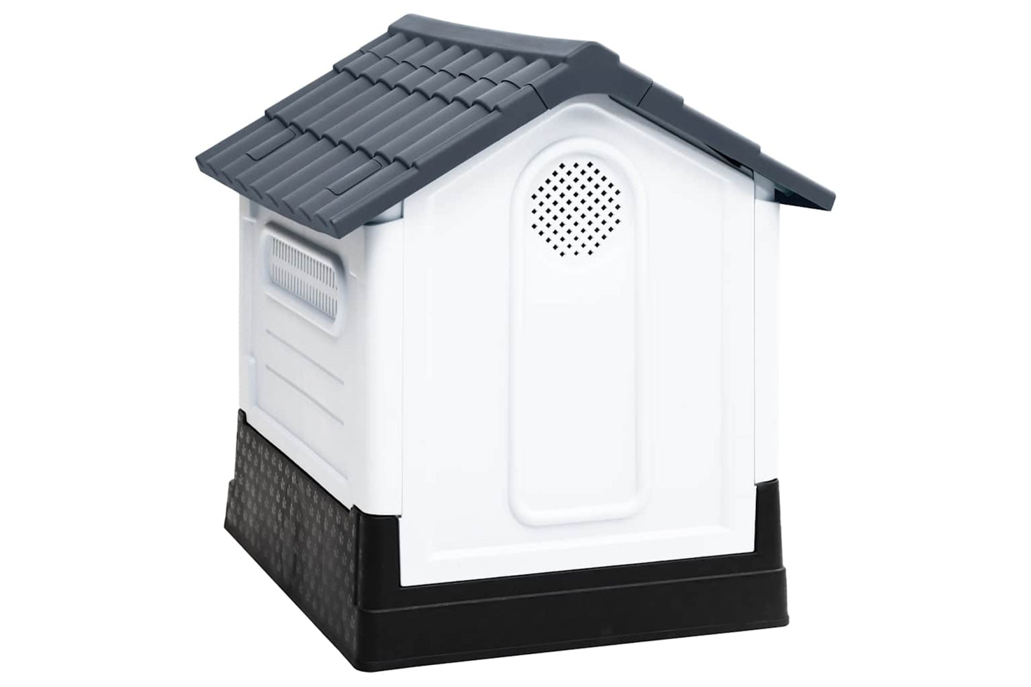 vidaXL 152228 Dog House Grey 57x68x66cm Polypropylene-4