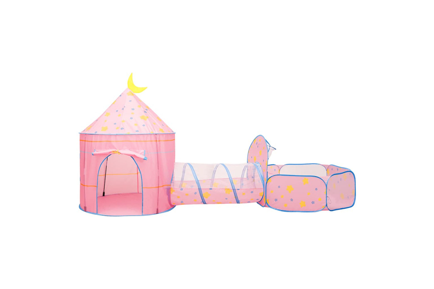 Vidaxl Children Play Tent Pink 301x120x128 Cm-5