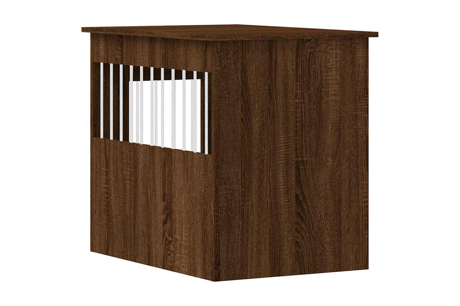 vidaXL 838329 Dog Crate Furniture Brown Oak 55x80x68cm Engineered Wood-8