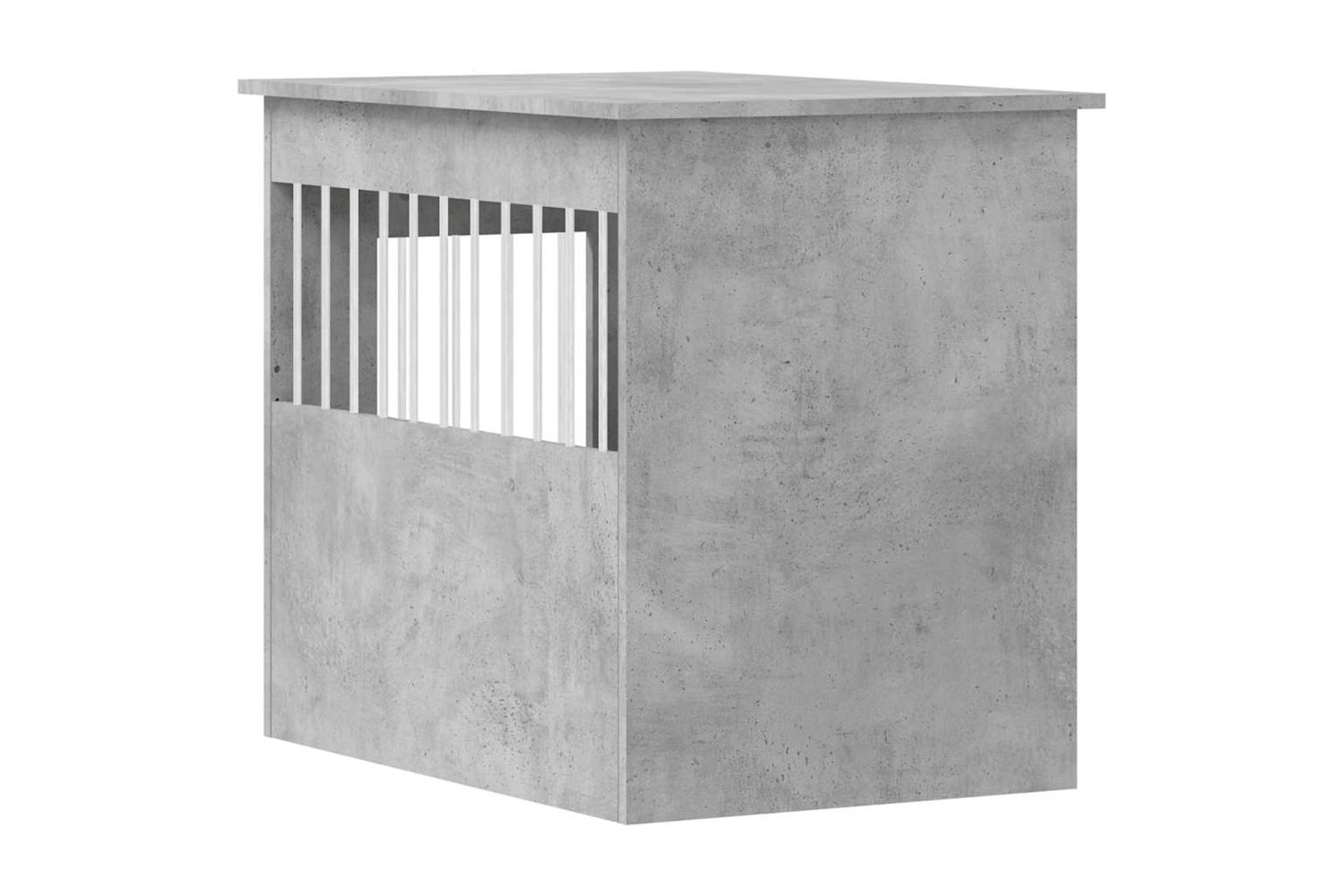 vidaXL 838326 Dog Crate Furniture Concrete Grey 55x80x68cm Engineered Wood-8