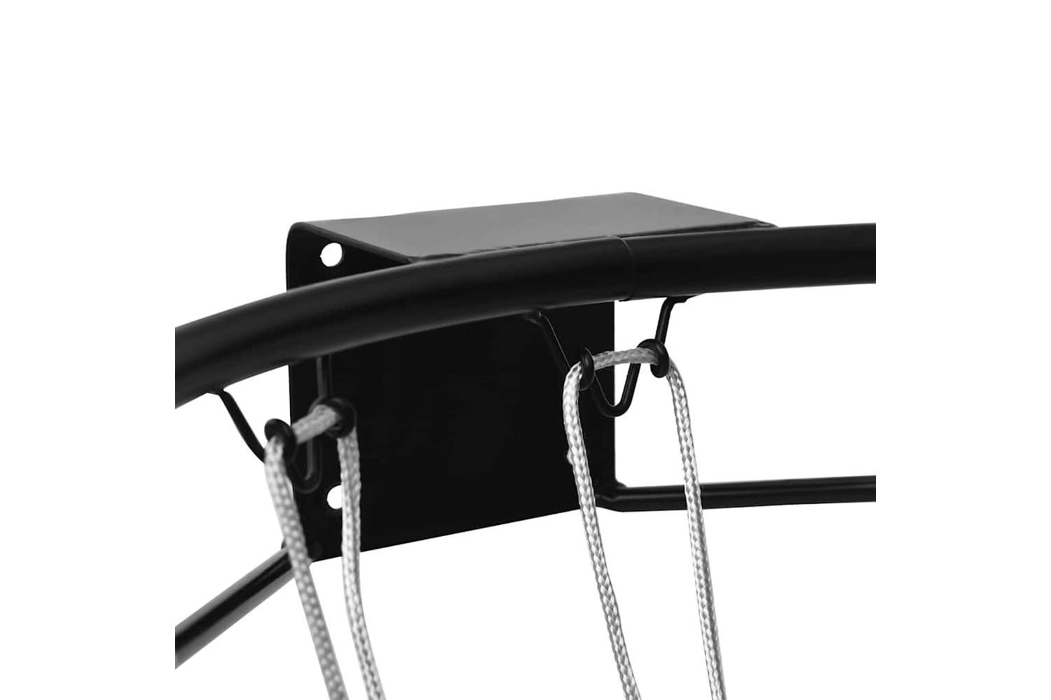 Vidaxl Basketball Ring Black 45 Cm Steel-5