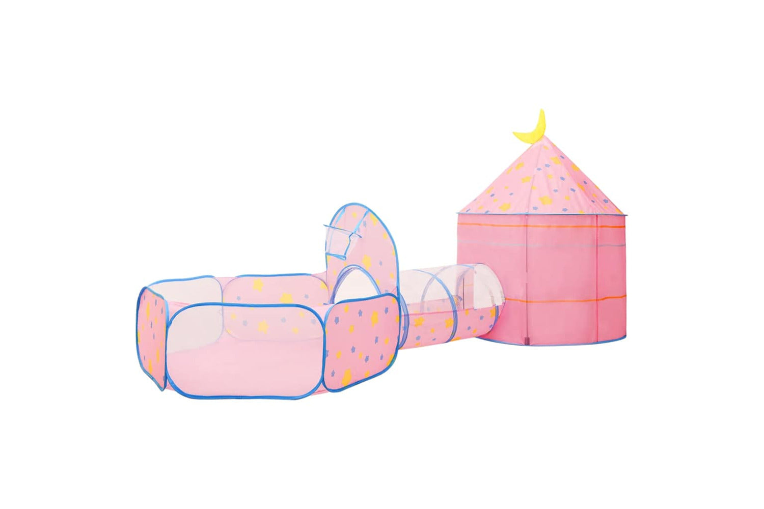 Vidaxl Children Play Tent Pink 301x120x128 Cm-6