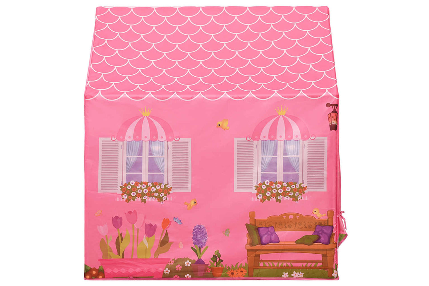 Vidaxl Children Play Tent Pink 69x94x104 Cm-4