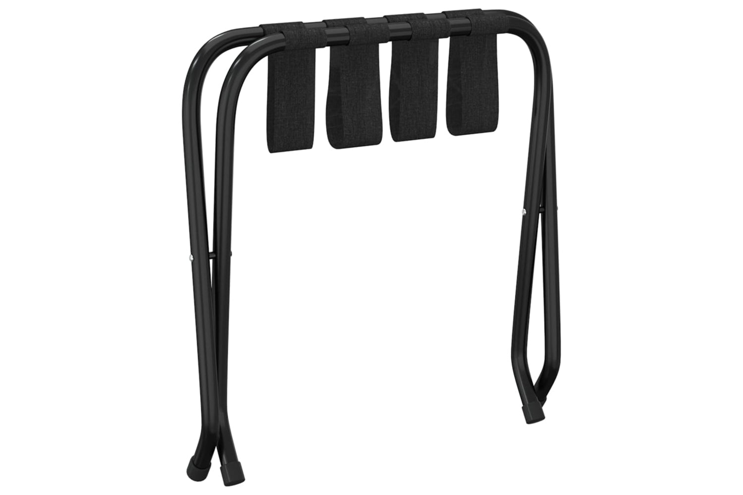 vidaXL 153077 Luggage Rack Black 56x40x49cm-4