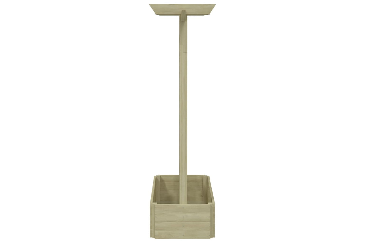 vidaXL 41702 Garden Pergola Planter 162x56x204cm Wood-3