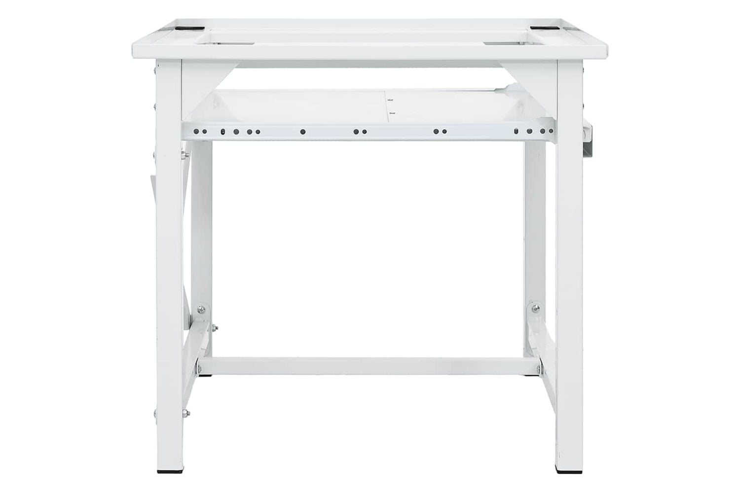 Vidaxl 50449 Washing Machine Pedestal With Pull-out Shelf White-3