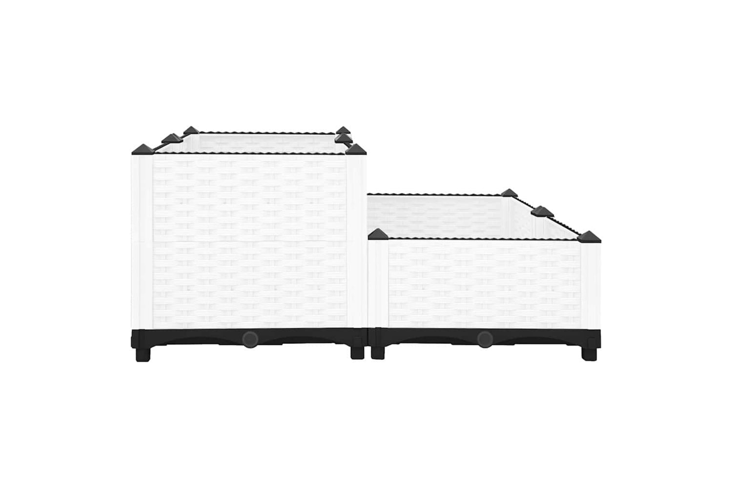 vidaXL Raised Bed 80x80x38cm Polypropylene-4