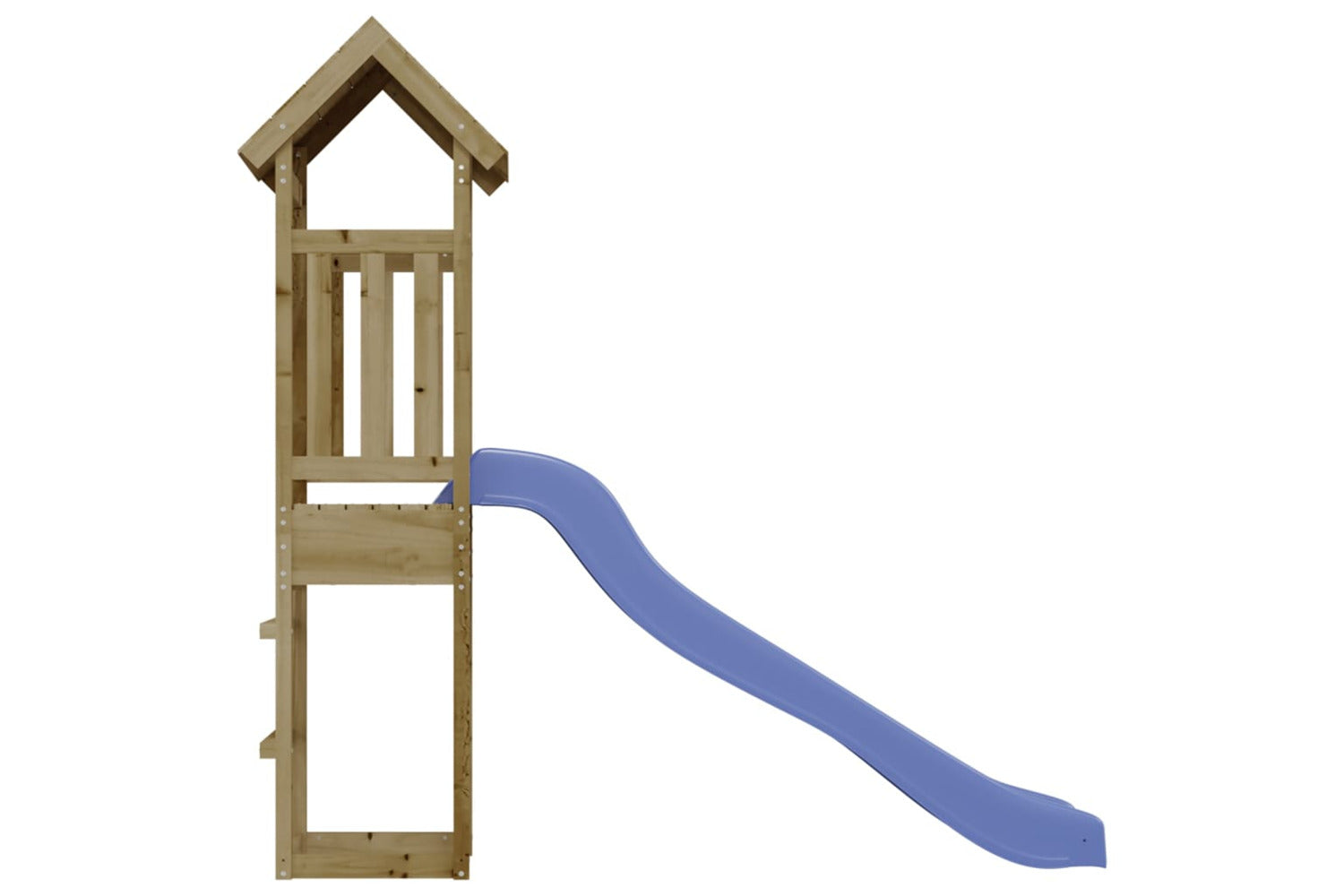 Vidaxl 3155809 Playhouse With Slide Impregnated Wood Pine-5