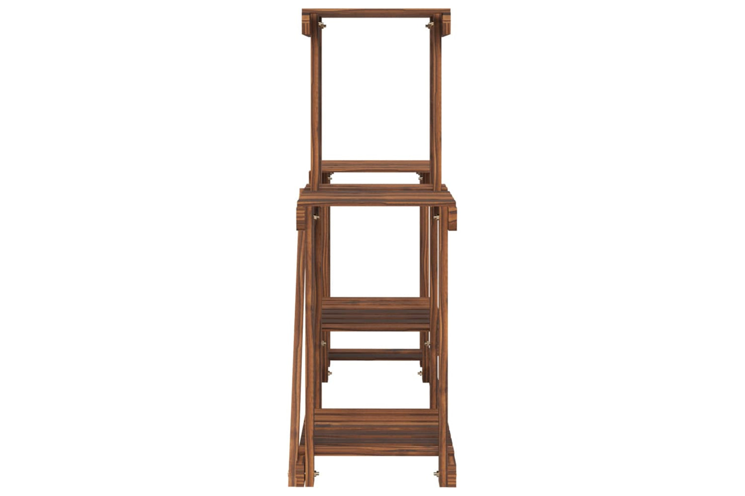 vidaXL 362875 Flower Stand 90x25x73.5cm Solid Wood Fir-4