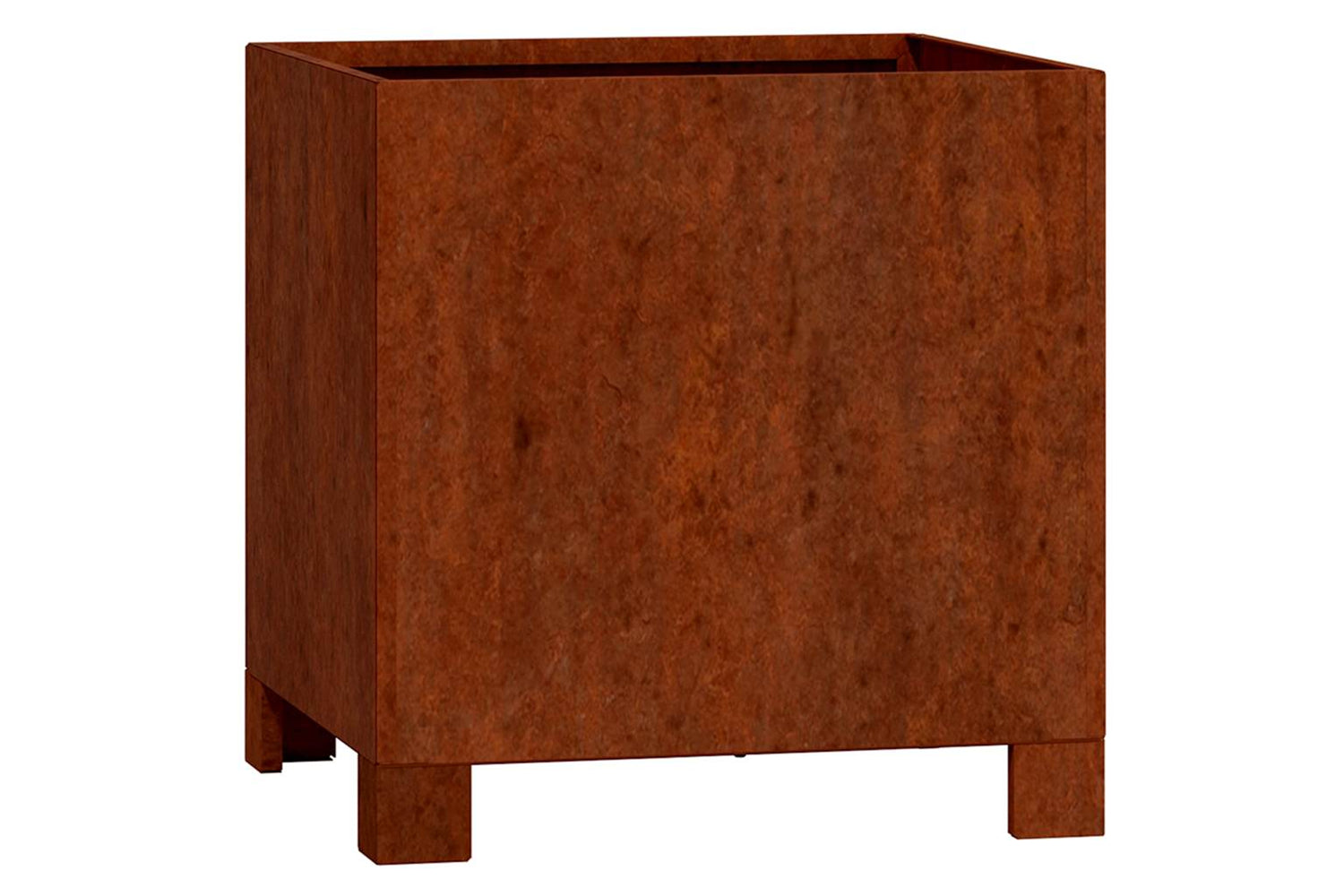 vidaXL 823678 Planter With Legs Rusty 32x30x33cm Corten Steel-6