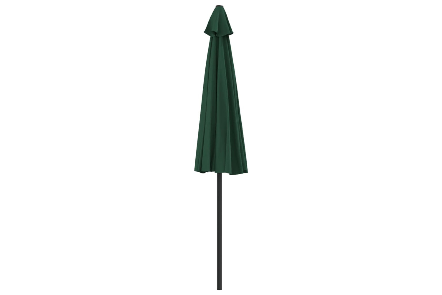 vidaXL 44588 Balcony Parasol With Aluminium Pole Green 270x144cm Half-4