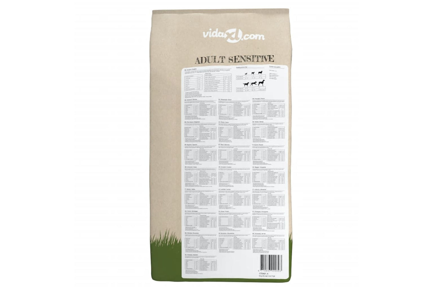 Vidaxl 170491 Premium Dry Dog Food Adult Sensitive Lamb & Rice 15 Kg-4