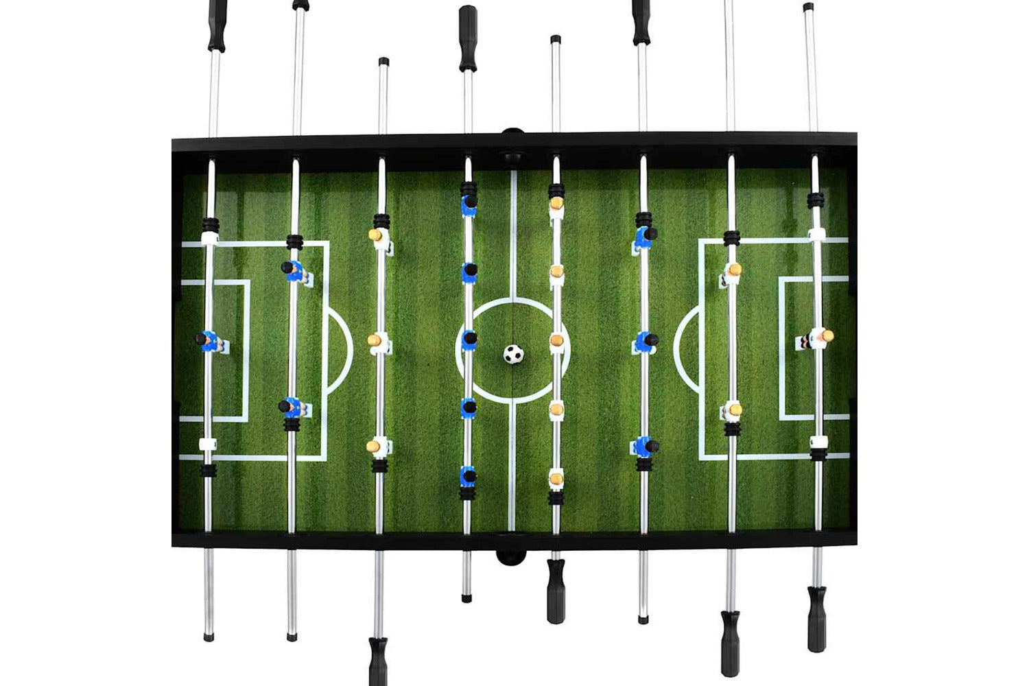 Vidaxl Football Table Steel 60 Kg 140x74.5x87.5 Cm Black-4