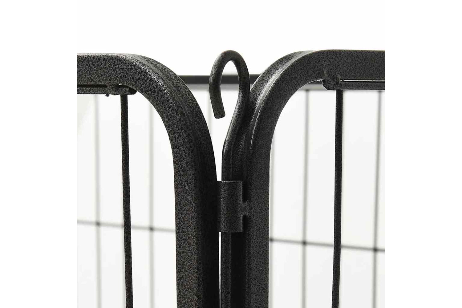 vidaXL 170575 Puppy Playpen Steel 91.5x59x61cm-6