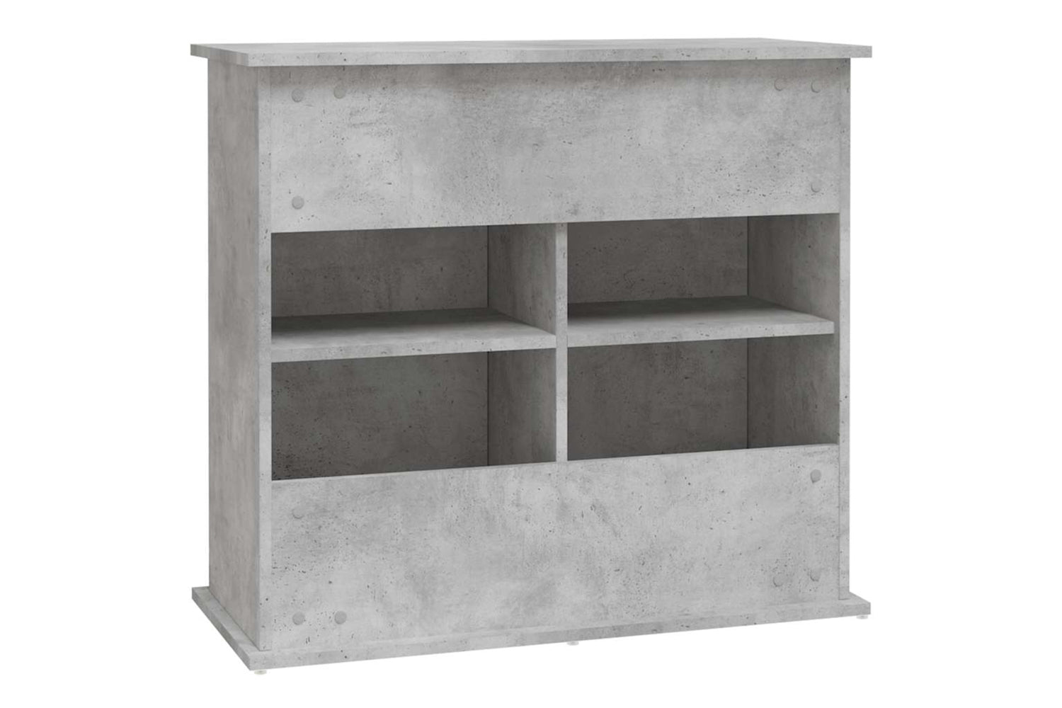 vidaXL 833627 Aquarium Stand Concrete Grey 81x36x73cm Engineered Wood-7