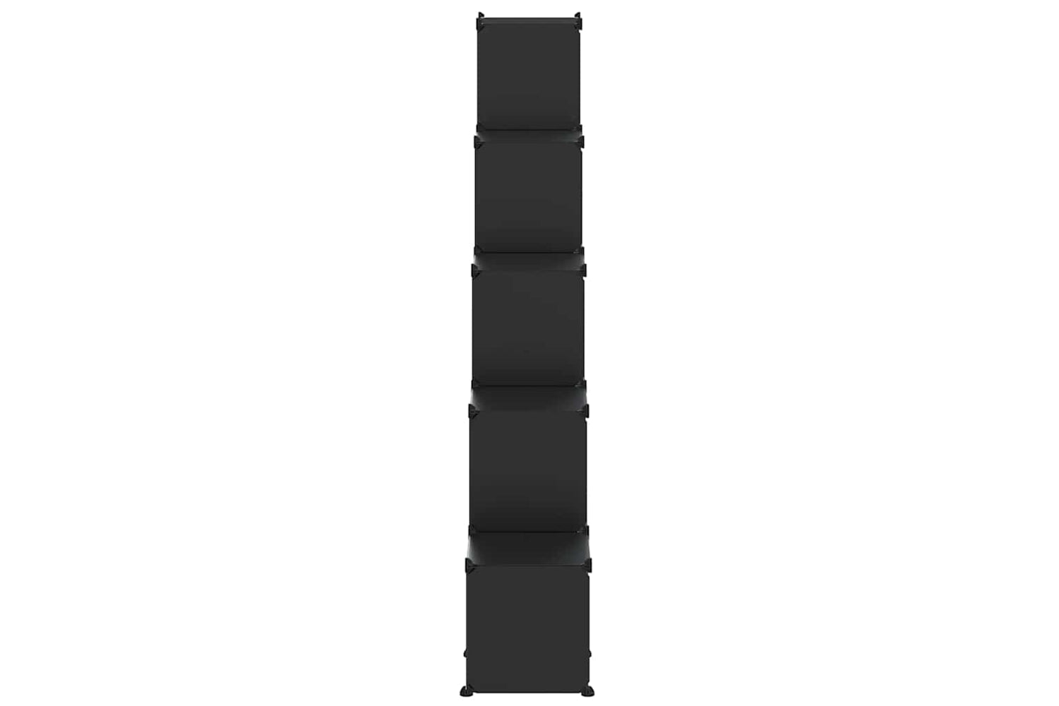 Vidaxl 340554 Storage Cube Organiser With 15 Cubes And Doors Black Pp-5