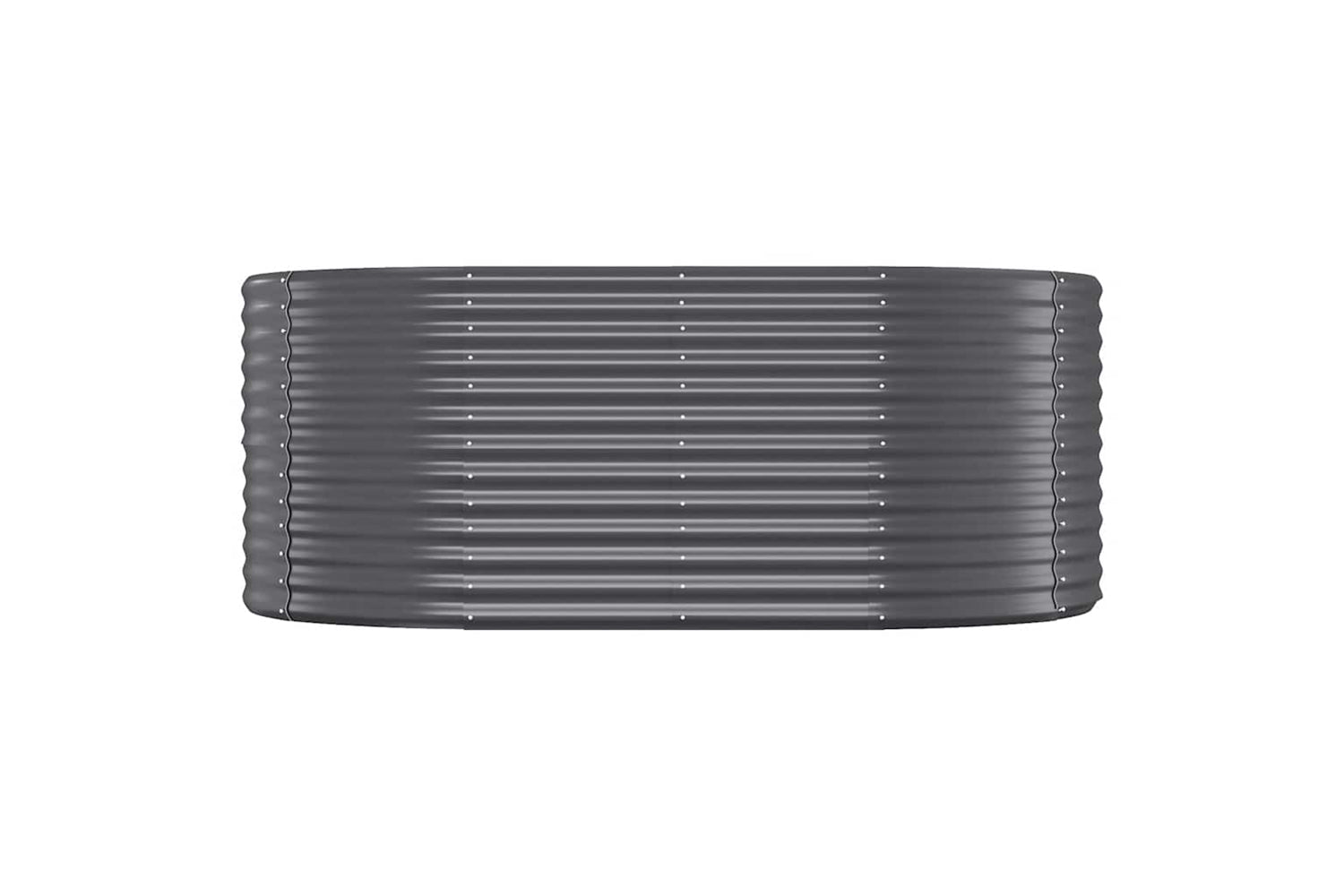 vidaXL 319061 Garden Raised Bed Powder-coated Steel 175x100x68cm Anthracite-2