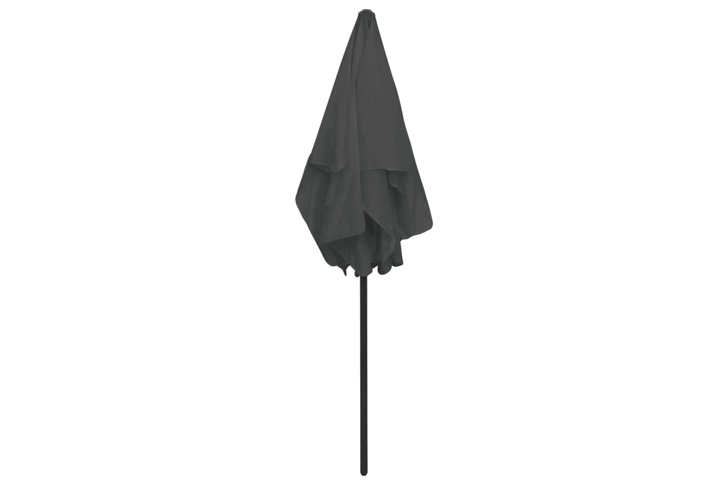 vidaXL 314721 Beach Umbrella Anthracite 180x120cm-5