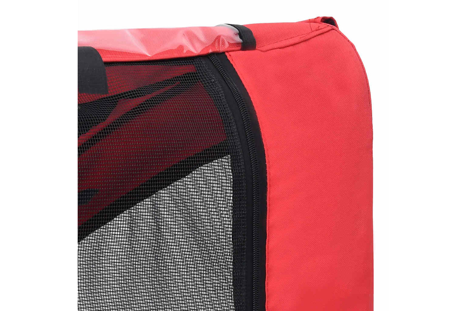 Vidaxl Pet Bike Trailer Red And Black-6